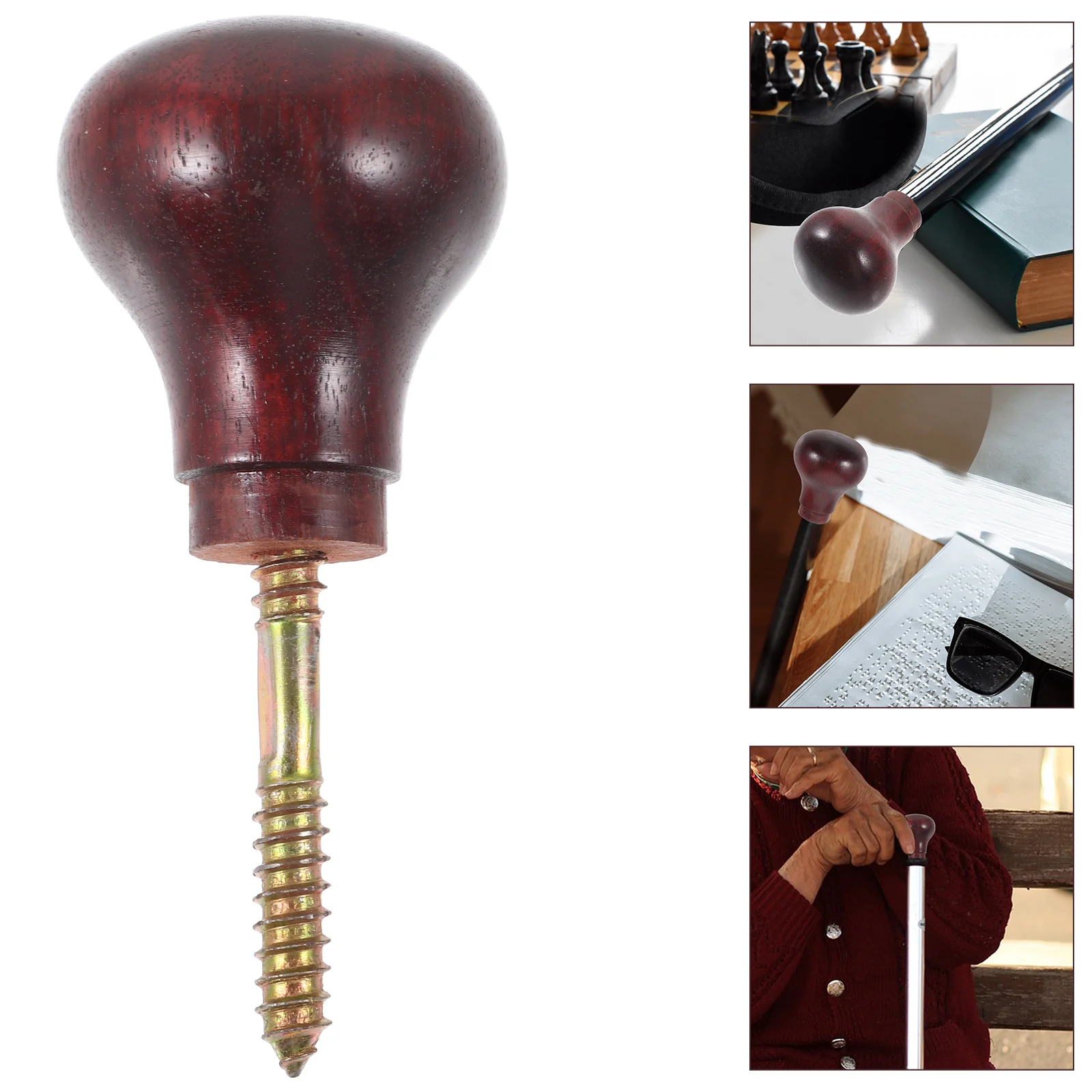 Handmade Stick Handle Wood Cane Head Ergonomic Walking Accessory for Outdoor Polished Replacement Round Knob
Handmade Stick Handle Wood Cane Head Ergonomic Walking Accessory for Outdoor Polished Replacement Round Knob