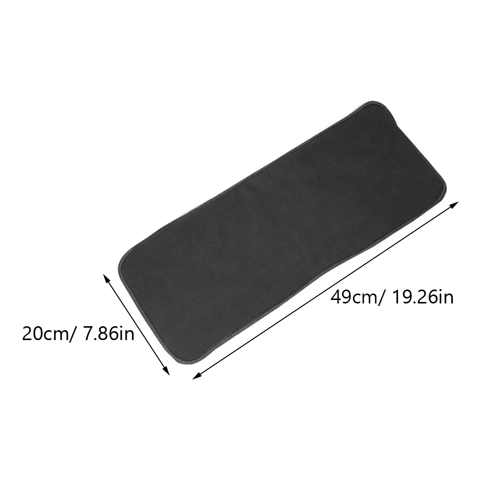 20x49cm Adult Bamboo Charcoal Washable Cloth Diaper Five Layers Reusable Bed Pads for Elder Incontinence Protection Gray
20x49cm Adult Bamboo Charcoal Washable Cloth Diaper Five Layers Reusable Bed Pads for Elder Incontinence Protection Gray