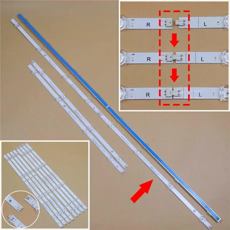 Светодиодные полосы подсветки для Hisense 50A65H 50A68G 50A6BG 50A6BGTUK 50A6GR 50A6GTUK Bars CRH-BXBT50Y 13030080409 Ленты для досок FREV1.0
Светодиодные полосы подсветки для Hisense 50A65H 50A68G 50A6BG 50A6BGTUK 50A6GR 50A6GTUK Bars CRH-BXBT50Y 13030080409 Ленты для досок FREV1.0