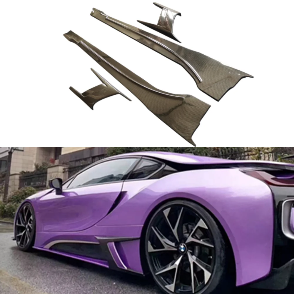 Upgraded Topcar Style Carbon Fiber Side Skirt Body Kit for BMW I8 Side Edge Upgrade Kit
Upgraded Topcar Style Carbon Fiber Side Skirt Body Kit for BMW I8 Side Edge Upgrade Kit