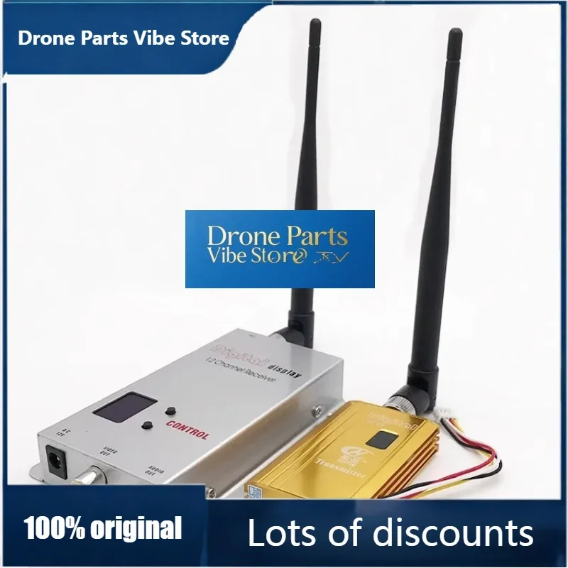Drone Parts1.2G 1.5W VTX Wireless VRX Image Transmission Video Transmitter FPV Drone Traverser Receiver Video Transceiver Drone
Drone Parts1.2G 1.5W VTX Wireless VRX Image Transmission Video Transmitter FPV Drone Traverser Receiver Video Transceiver Drone