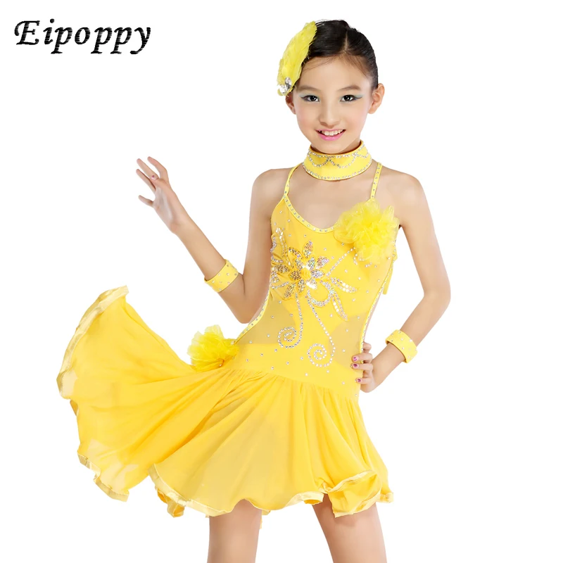 New Children's Latin Dance Costumes Children's Modern Dance Just Performed Siamese Skirt Mesh Bright Diamond Skirt
New Children's Latin Dance Costumes Children's Modern Dance Just Performed Siamese Skirt Mesh Bright Diamond Skirt