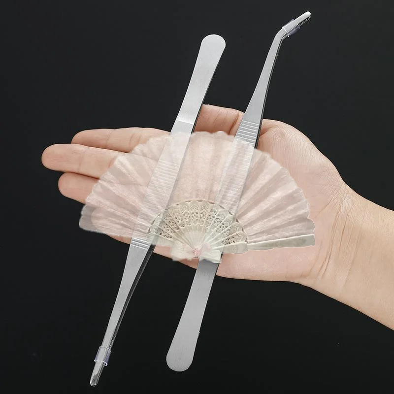 Stainless Steel BBQ Tweezers 2Pcs Straight Curved Tip Heat Resistant Tools for Kitchen Cooking Baking Food Serving
Stainless Steel BBQ Tweezers 2Pcs Straight Curved Tip Heat Resistant Tools for Kitchen Cooking Baking Food Serving