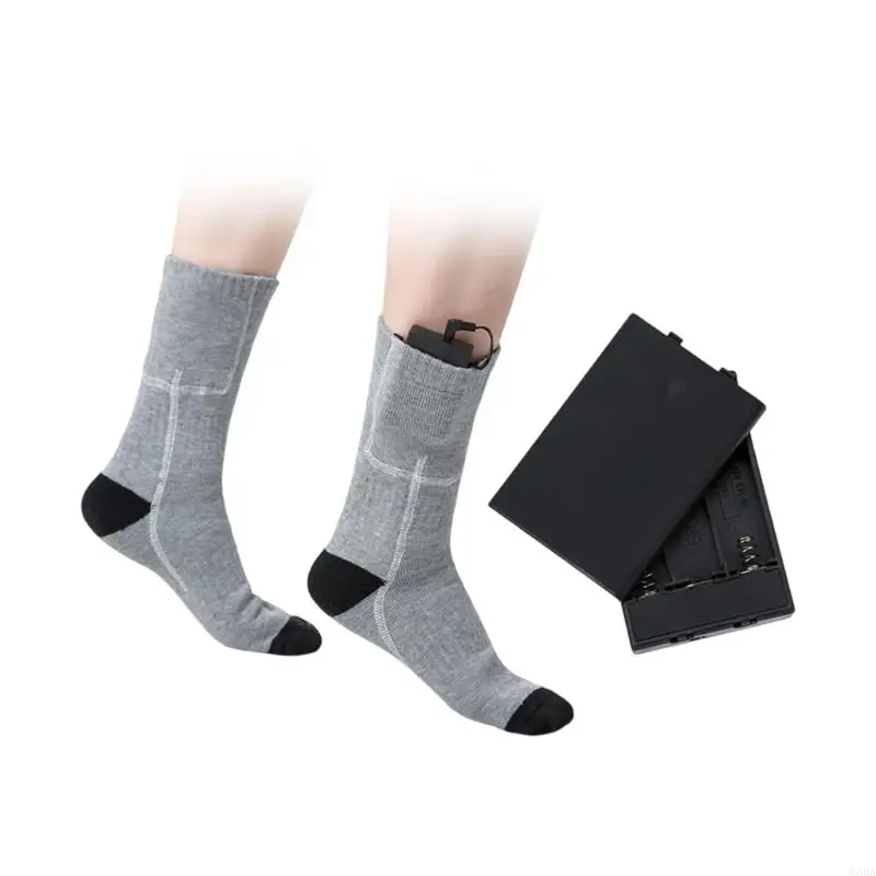 High Efficiency Electric Heating Fiber Thermal Socks Outdoor Winter Warm Socks Unisex Long Tube Design For Extreme Cold 6XDA
High Efficiency Electric Heating Fiber Thermal Socks Outdoor Winter Warm Socks Unisex Long Tube Design For Extreme Cold 6XDA