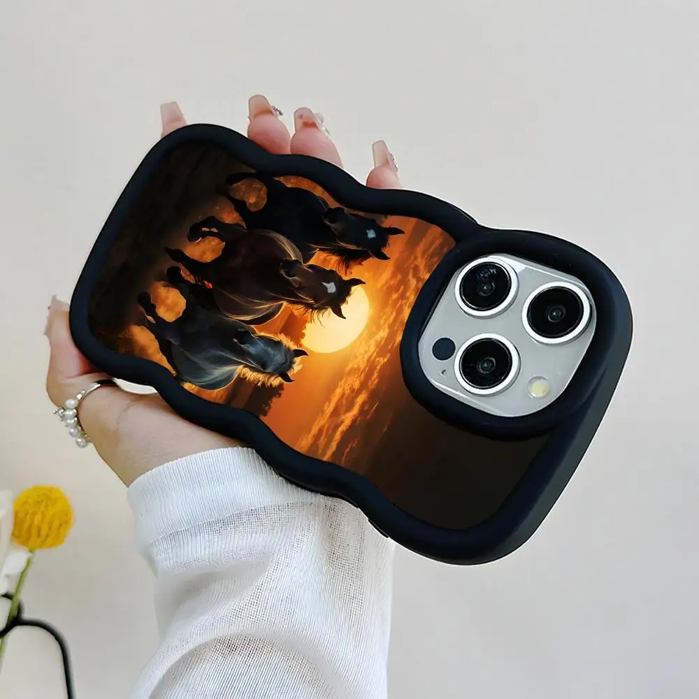 Fashion Horse Wavy Edge TPU Mobile Phone Case for iPhone 17 16 15 14 13 12 11 Air Pro Max Plus Colorful Cover
Fashion Horse Wavy Edge TPU Mobile Phone Case for iPhone 17 16 15 14 13 12 11 Air Pro Max Plus Colorful Cover