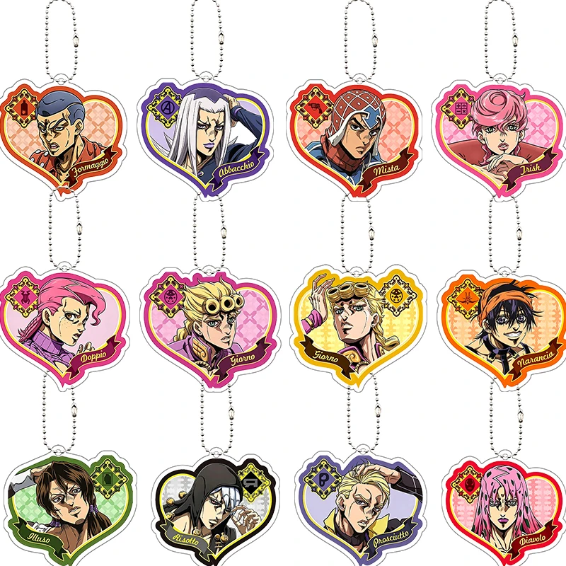 Doppio Giorno Risotto JOJO Anime Cartoon Acrylic Hot Style Pendant Backpack Decoration Jewelry Doujin Surrounding Keychain Gift
Doppio Giorno Risotto JOJO Anime Cartoon Acrylic Hot Style Pendant Backpack Decoration Jewelry Doujin Surrounding Keychain Gift