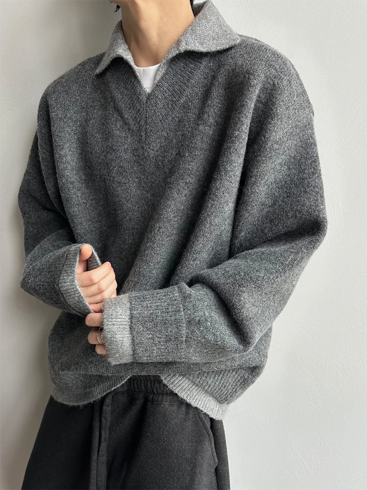 American Retro V-Ne Knitwear Men's Sle Winter Lazy Sle High-End Feeling Fake Two-Piece Sweater CleanFit Inner Wear
American Retro V-Ne Knitwear Men's Sle Winter Lazy Sle High-End Feeling Fake Two-Piece Sweater CleanFit Inner Wear
