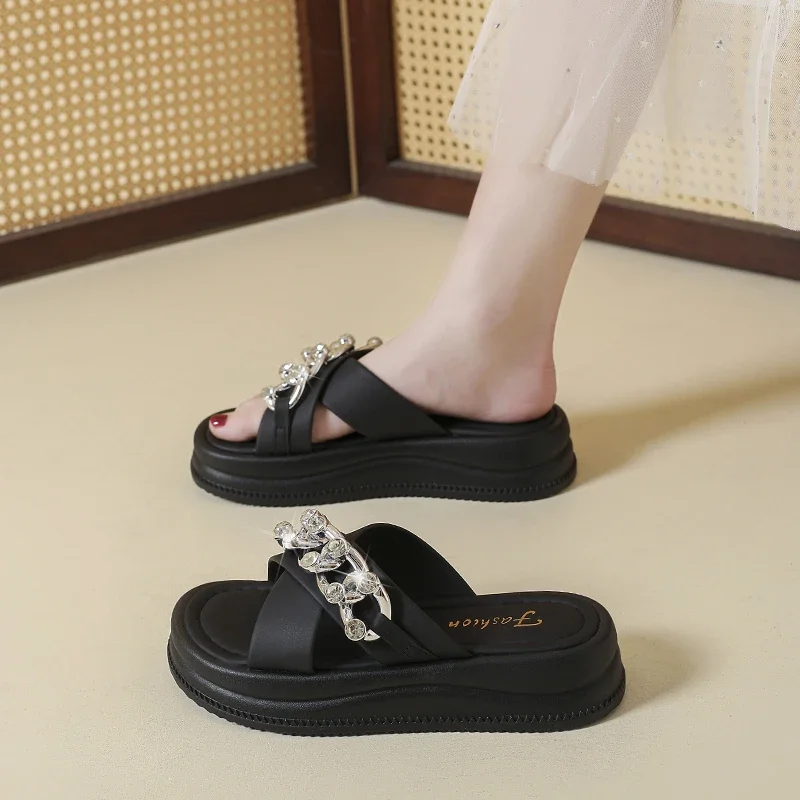 Summer New One Band Slides Casual Breathable Women Beach Slippers
Summer New One Band Slides Casual Breathable Women Beach Slippers