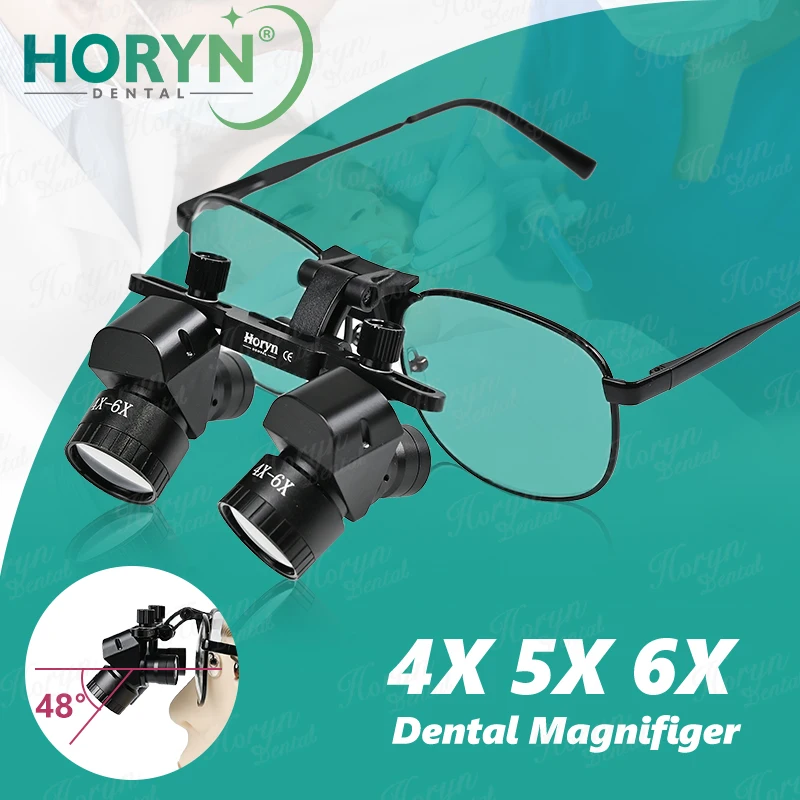 4-6X loupes Dental Binocular Magnifying Glasses 48° Wide Angle Prevention Cervical Spondylosis Magnifier Dental Loupes No LED
4-6X loupes Dental Binocular Magnifying Glasses 48° Wide Angle Prevention Cervical Spondylosis Magnifier Dental Loupes No LED