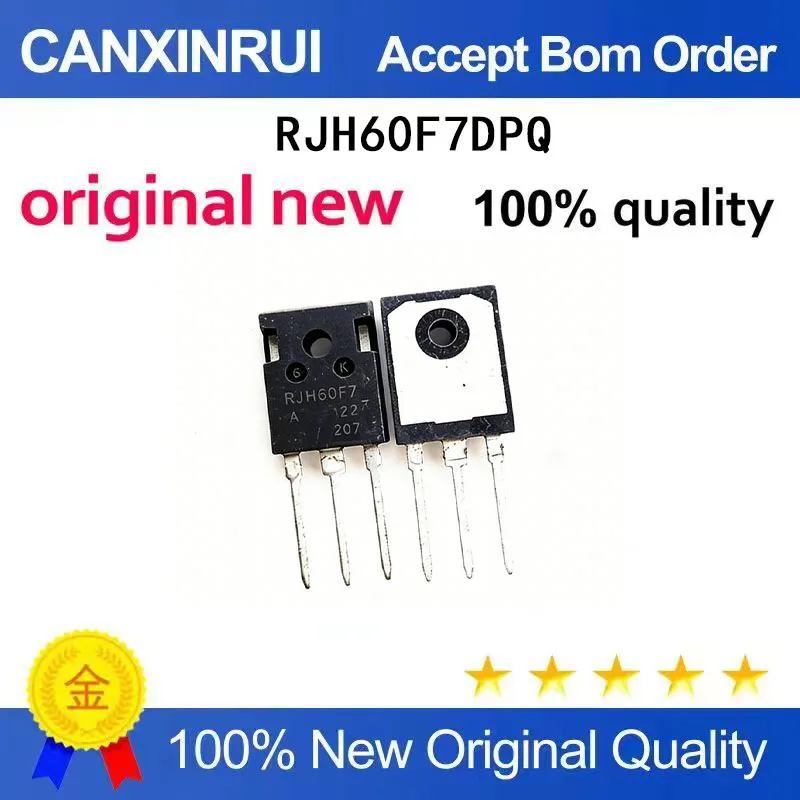 (5-100 Pieces) Brand new original RJH60F7DPQ RJH60F5 welding machine transistor IGBT single tube 40A/60 600V
(5-100 Pieces) Brand new original RJH60F7DPQ RJH60F5 welding machine transistor IGBT single tube 40A/60 600V
