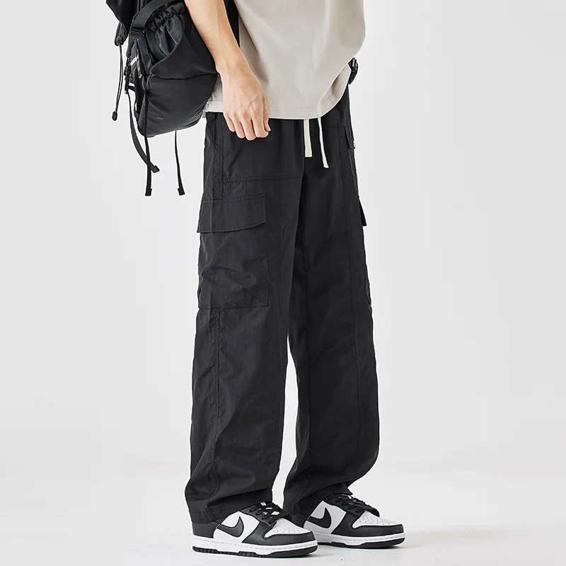 Spring/Summer American workwear trend loose straight leg new casual outdoor pants streetwear mens pants trousers baggy pants
Spring/Summer American workwear trend loose straight leg new casual outdoor pants streetwear mens pants trousers baggy pants