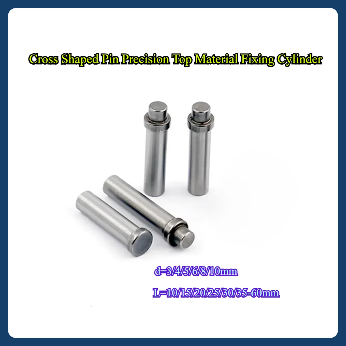Mold T-Shaped/Cross Shaped Pin Precision Top Material Fixing Cylinder Floating Guide Towards The Top Needle Rod Release Pin
Mold T-Shaped/Cross Shaped Pin Precision Top Material Fixing Cylinder Floating Guide Towards The Top Needle Rod Release Pin