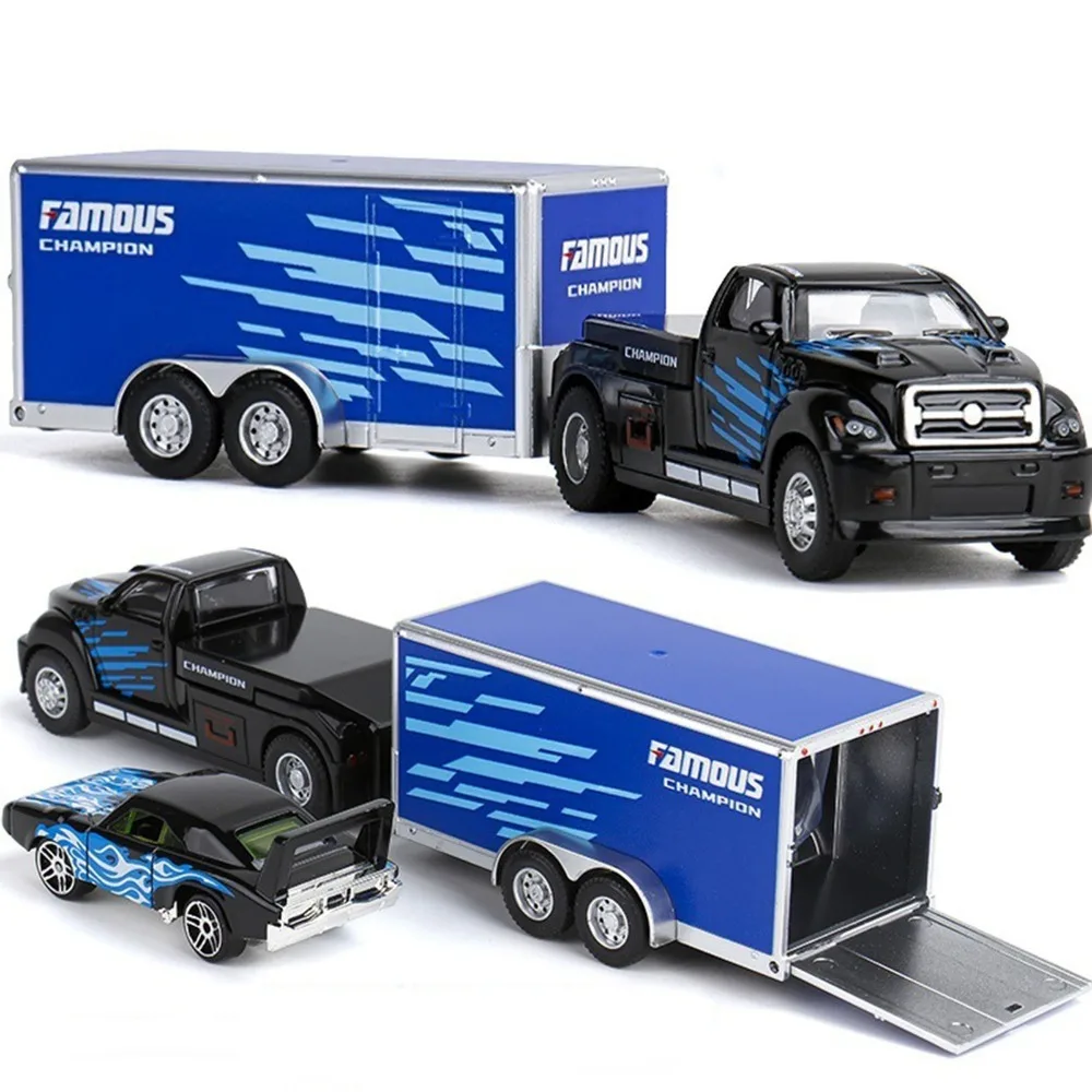 Scale 1:64 Alloy Trailer Model Diecast Metal Transport Vehicle Rescue Engineering Vehicles Pull Back Sliding
Scale 1:64 Alloy Trailer Model Diecast Metal Transport Vehicle Rescue Engineering Vehicles Pull Back Sliding
