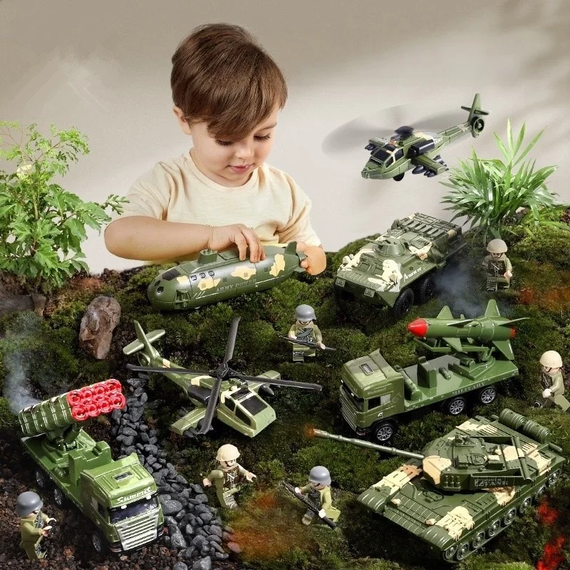 6 sets of alloy military uniforms, multi-themed city simulation scene toy models, durable and fun to play with, gift toy model g
6 sets of alloy military uniforms, multi-themed city simulation scene toy models, durable and fun to play with, gift toy model g