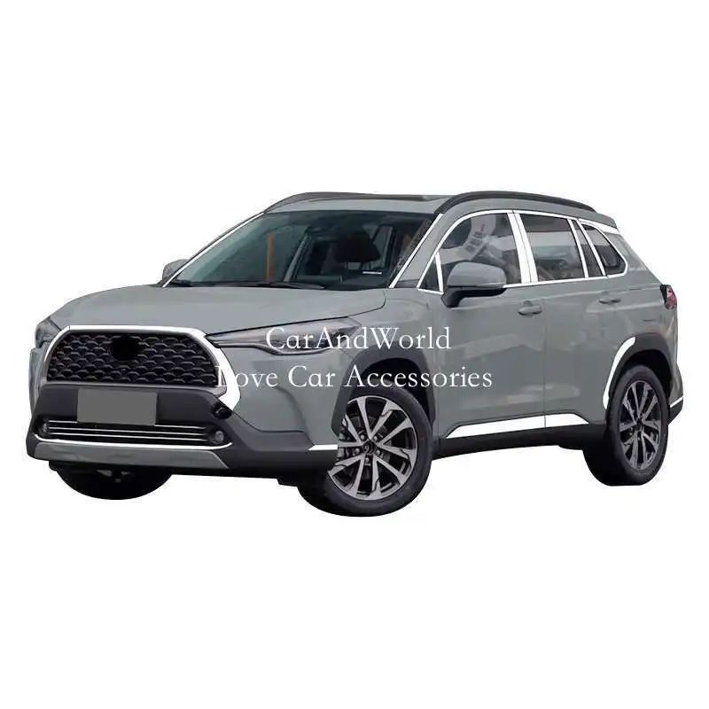 Stainless Steel External Bumper Window Molding Strips Trims Cover Decoration Car Accessories For Toyota Corolla Cross 2020-2025
Stainless Steel External Bumper Window Molding Strips Trims Cover Decoration Car Accessories For Toyota Corolla Cross 2020-2025