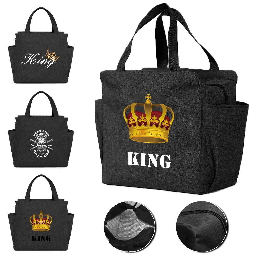 Crossbody Lunch Bags for Men Women Kids High Capacity Food Tote Bags BIG Capacity Lunch Bag Printing King Series
Crossbody Lunch Bags for Men Women Kids High Capacity Food Tote Bags BIG Capacity Lunch Bag Printing King Series