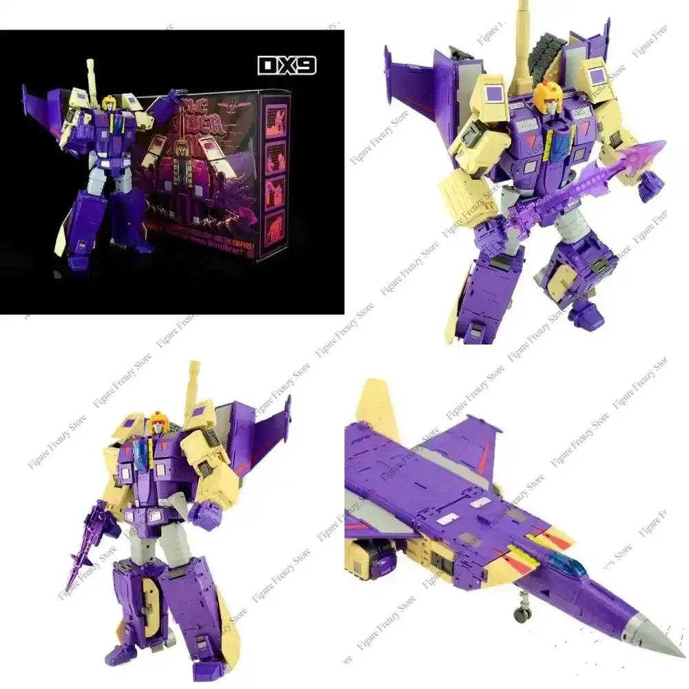Special Offer Transformation Toy DX9 D08 Lightning Three-Transformation Aircraft Tank Mol Exquisite Action Robot Gift for
Special Offer Transformation Toy DX9 D08 Lightning Three-Transformation Aircraft Tank Mol Exquisite Action Robot Gift for