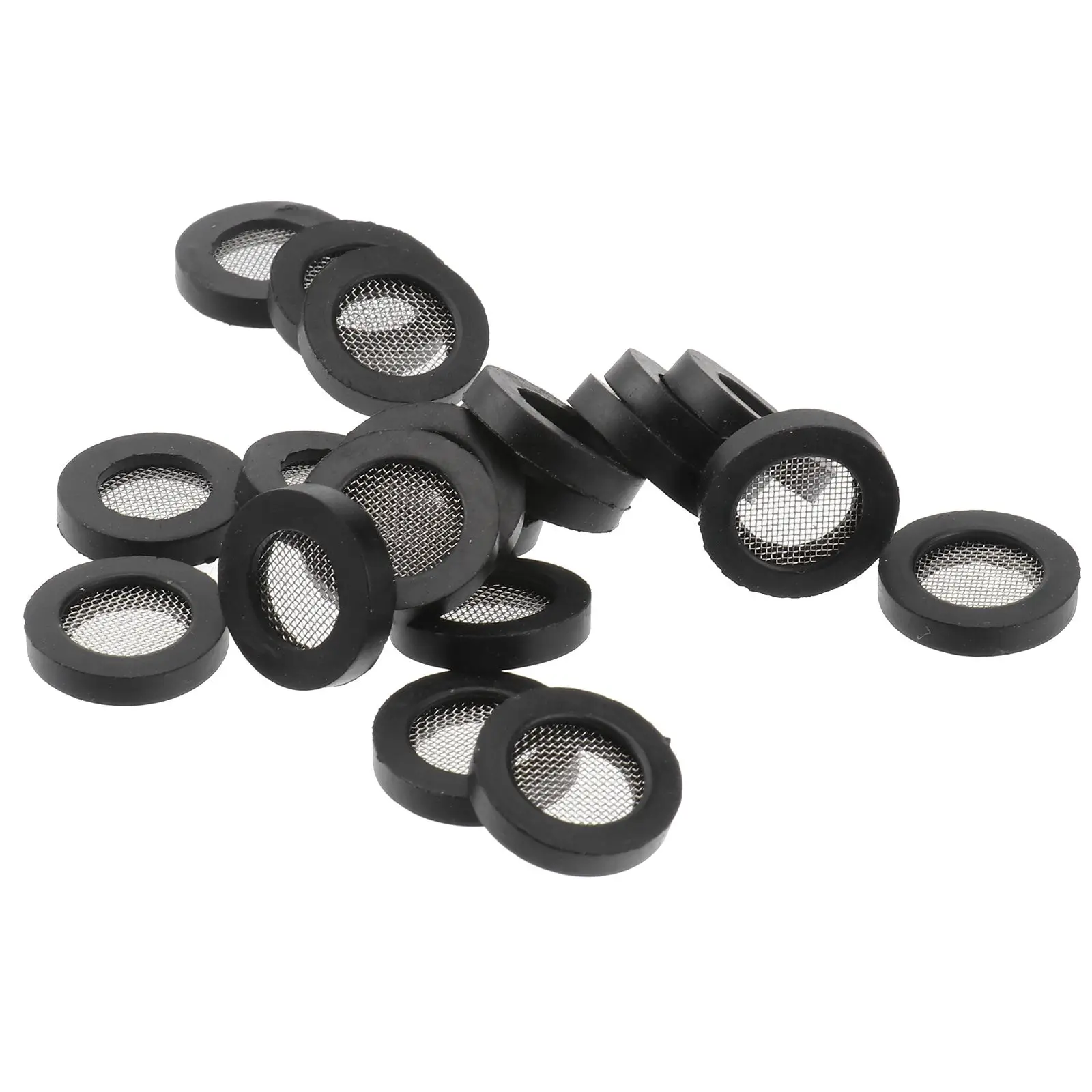 20pcs Wire Gasket Stainless Steel Filter Plumbing Shower Rubber Gasket With Net Shower Head Filter Faucet Hose Seal Strainer
20pcs Wire Gasket Stainless Steel Filter Plumbing Shower Rubber Gasket With Net Shower Head Filter Faucet Hose Seal Strainer