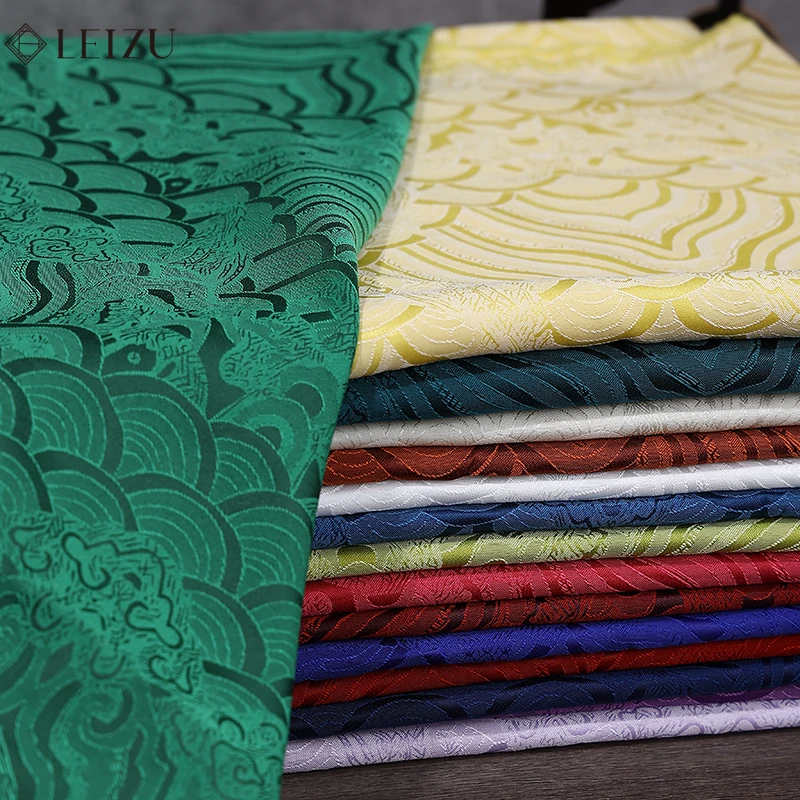 0.5/1/2m Jacquard Damask Fabric High Quality Brocade Sea Water Cloud Wave Silk Satin Fabric for DIY Sew Dress,Cheongsam,Curtains
0.5/1/2m Jacquard Damask Fabric High Quality Brocade Sea Water Cloud Wave Silk Satin Fabric for DIY Sew Dress,Cheongsam,Curtains