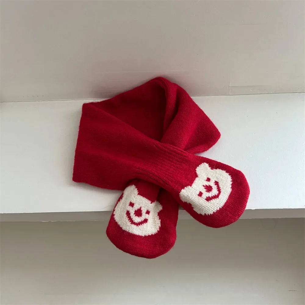 Korean Warm Baby Scarf Neck Cover Bear Knitted Scarves Thickened Winter Neckerchief 1-4year Kids
Korean Warm Baby Scarf Neck Cover Bear Knitted Scarves Thickened Winter Neckerchief 1-4year Kids