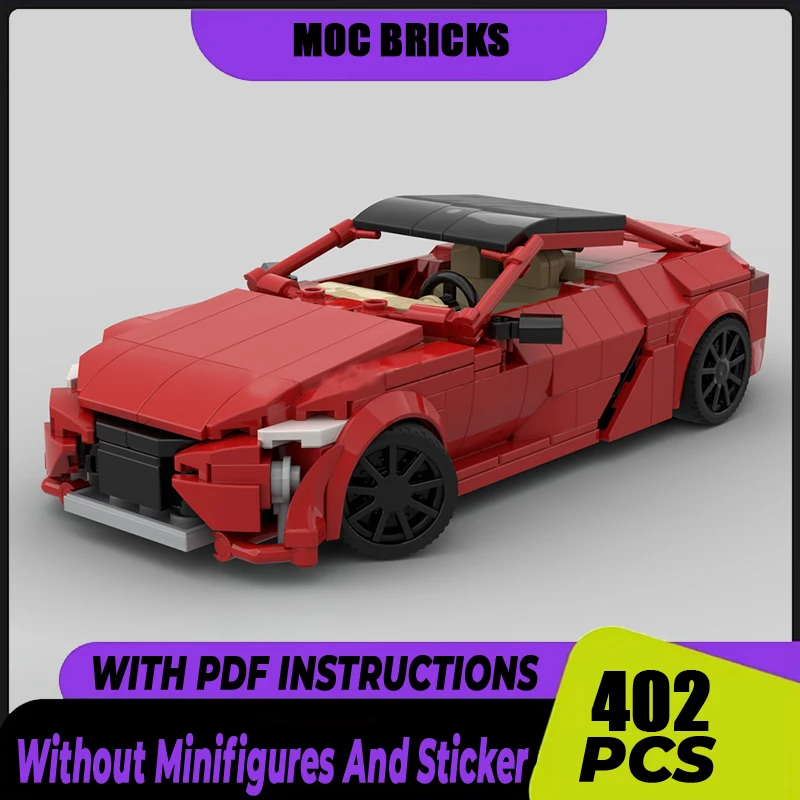 Супер спортивная модель Moc, строительные блоки, LC500, модель чемпионов по скорости, технология, кирпич, сделай сам, сборка, строительная игрушка, подарок на праздник
Супер спортивная модель Moc, строительные блоки, LC500, модель чемпионов по скорости, технология, кирпич, сделай сам, сборка, строительная игрушка, подарок на праздник