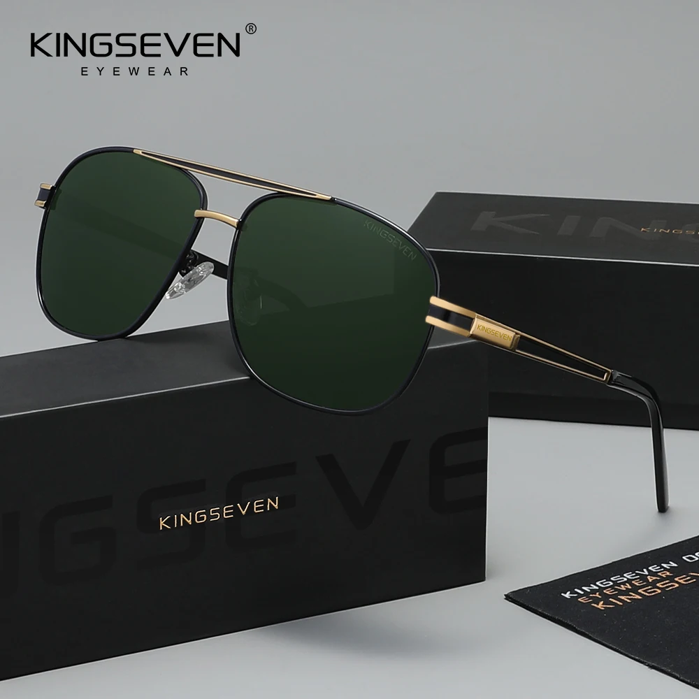 Солнцезащитные очки KINGSEVEN для мужчин и женщин, поляризационные, для активного отдыха, с защитой от УФ-излучения UV400, модные, классические, антибликовые, для вождения, повседневные, в оправе
Солнцезащитные очки KINGSEVEN для мужчин и женщин, поляризационные, для активного отдыха, с защитой от УФ-излучения UV400, модные, классические, антибликовые, для вождения, повседневные, в оправе