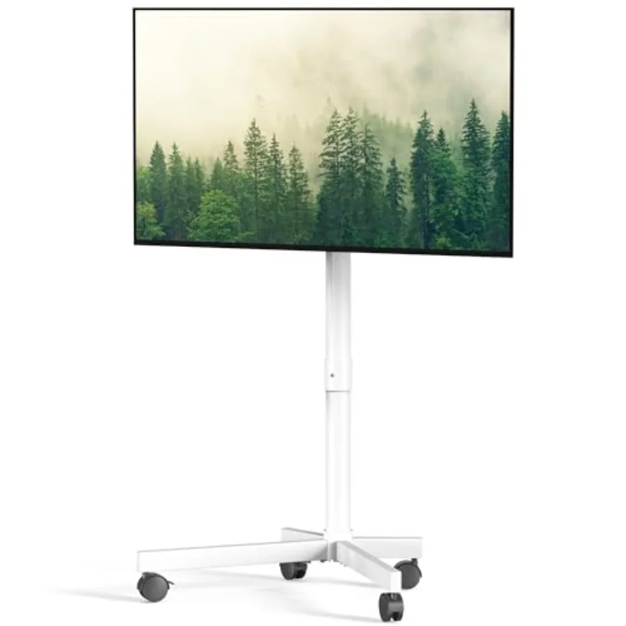 Mobile TV Cart Rolling TV Stand for 23-60 Inch LCD LED OLED Flat Curved Screens up to 88 lbs Height Adjustable Portable TV Cart
Mobile TV Cart Rolling TV Stand for 23-60 Inch LCD LED OLED Flat Curved Screens up to 88 lbs Height Adjustable Portable TV Cart