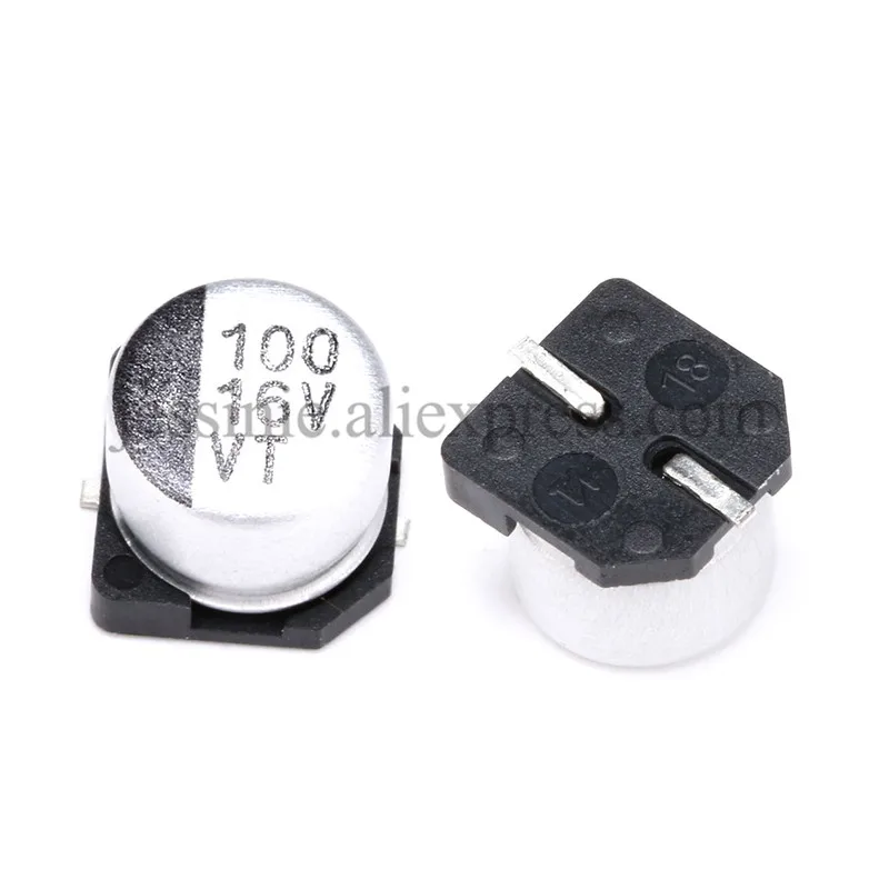 10pcs/lot 100UF 16V SMD Aluminum Electrolytic Capacitors 16V 100UF 6.3*5.4MM 16 V 100 UF Electrolytic Capacitor
10pcs/lot 100UF 16V SMD Aluminum Electrolytic Capacitors 16V 100UF 6.3*5.4MM 16 V 100 UF Electrolytic Capacitor