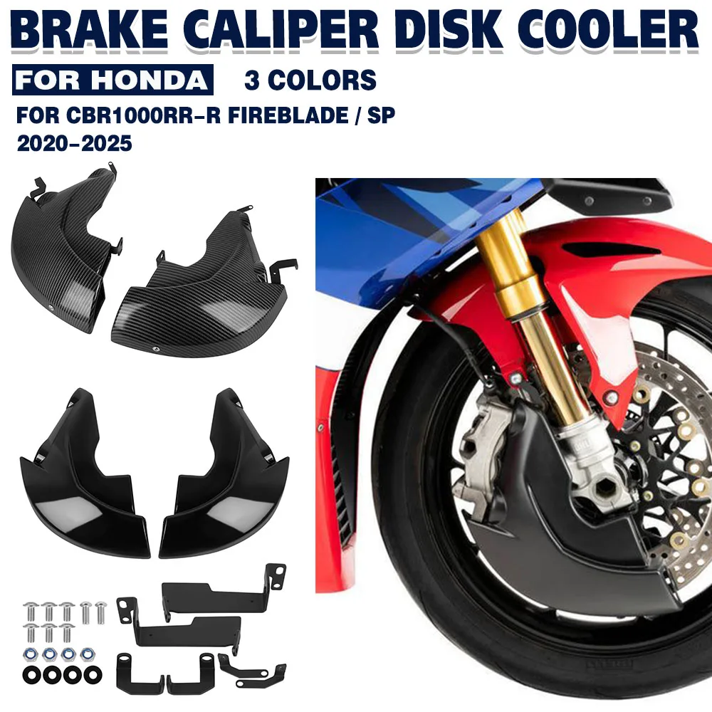 For Honda CBR1000RR-R Brake Caliper Disk Cooler Air Cooling Duct Side Cover ABS Black Motorcycle CBR1000RR R FIREBLADE /SP 20-25
For Honda CBR1000RR-R Brake Caliper Disk Cooler Air Cooling Duct Side Cover ABS Black Motorcycle CBR1000RR R FIREBLADE /SP 20-25