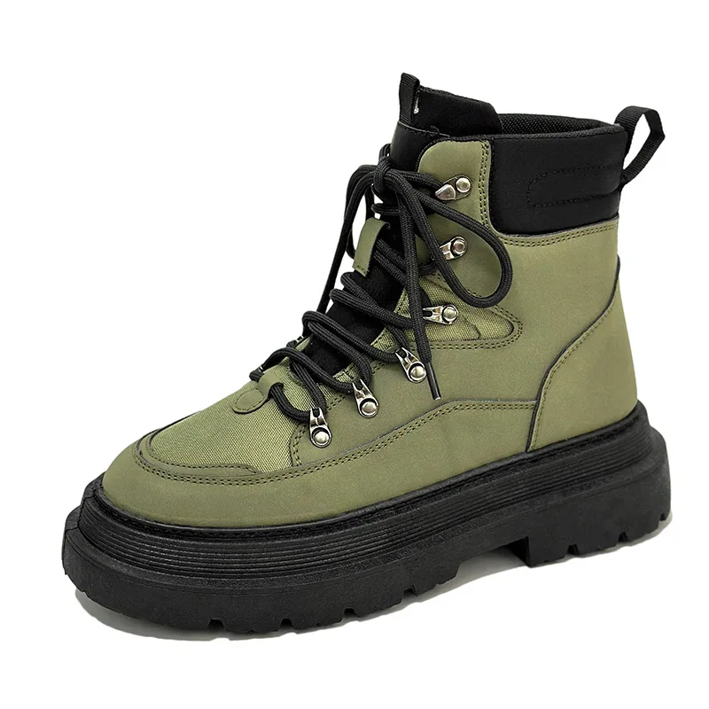 High Top Boots Men Leather Shoes Fashion Motorcycle Ankle Military Boots For Men Winter Boots Man Shoes Lace-Up Botas Hombre
High Top Boots Men Leather Shoes Fashion Motorcycle Ankle Military Boots For Men Winter Boots Man Shoes Lace-Up Botas Hombre