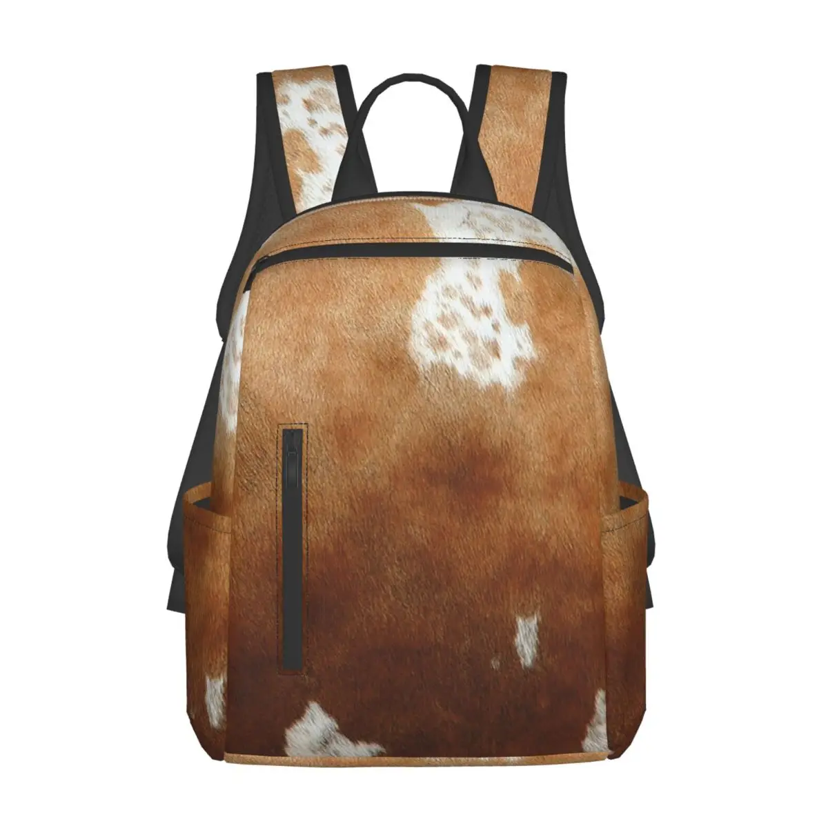 Stylish Cow Fur Cowhide Texture Cow Skin Print Patter Backpack Daypack Children BookBag School Bag Shoulder Bags for Men Women
Stylish Cow Fur Cowhide Texture Cow Skin Print Patter Backpack Daypack Children BookBag School Bag Shoulder Bags for Men Women