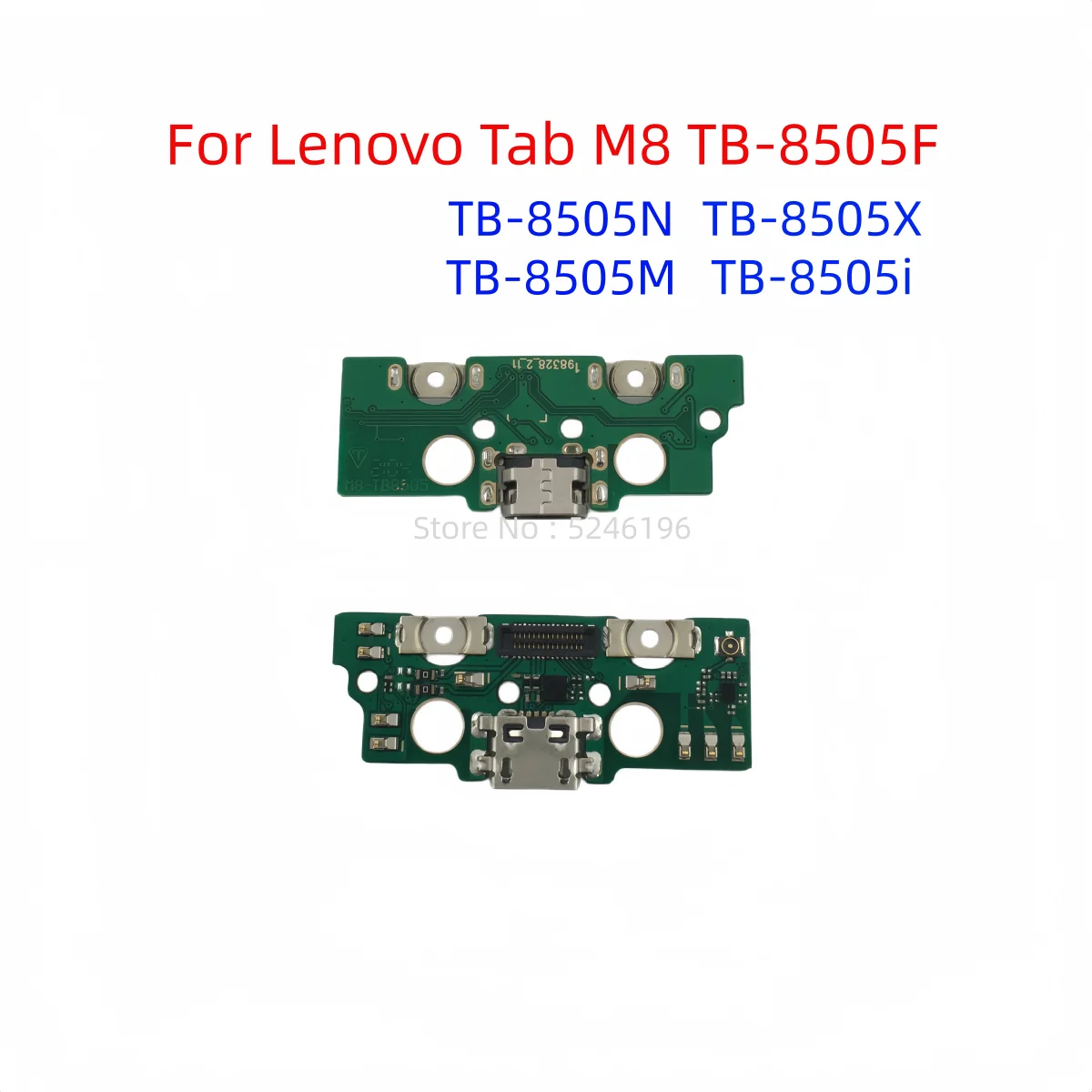 1pc USB Charging Port Base Connector Replacement for Lenovo Tab M8 TB-8505F TB-8505N TB-8505M TB-8505X TB-8505i TB-8505
1pc USB Charging Port Base Connector Replacement for Lenovo Tab M8 TB-8505F TB-8505N TB-8505M TB-8505X TB-8505i TB-8505