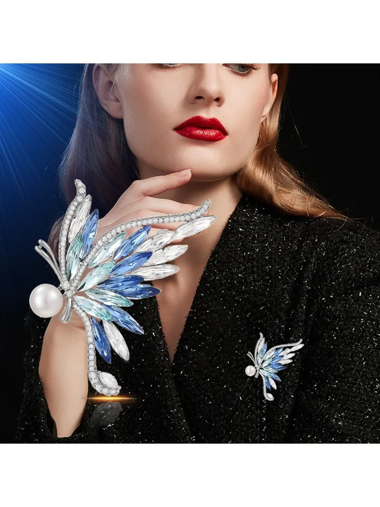 Элегантная французская брошь-бабочка с натуральным пресноводным жемчугом и циркониевыми кристаллами, брошь-заколка для женщин, модное украшение
Элегантная французская брошь-бабочка с натуральным пресноводным жемчугом и циркониевыми кристаллами, брошь-заколка для женщин, модное украшение