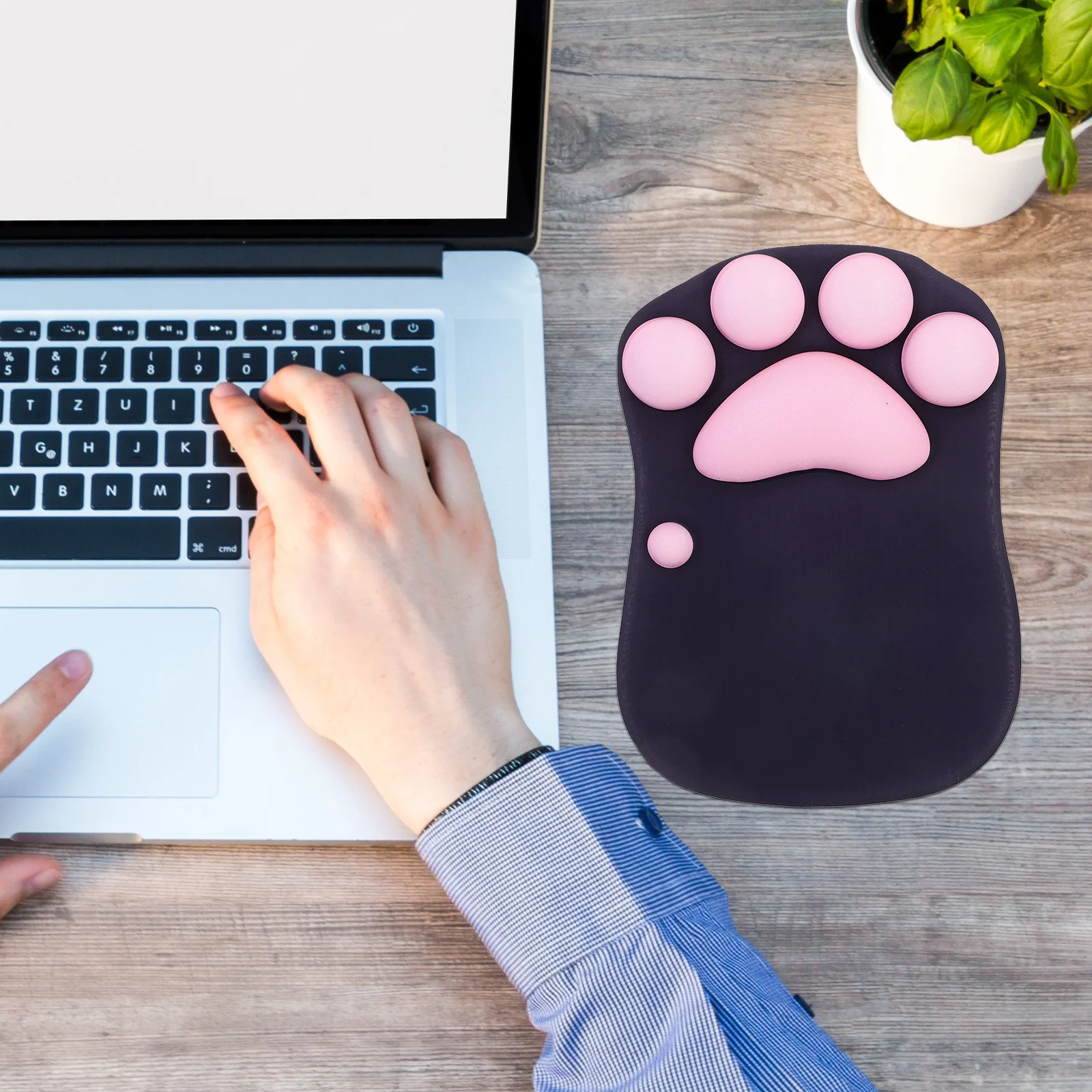 Cat Paw Mouse Pad 8.7X7.5 Inch Kawaii Wrist Support Non-Slip For Office Home Gaming Computer Accessories
Cat Paw Mouse Pad 8.7X7.5 Inch Kawaii Wrist Support Non-Slip For Office Home Gaming Computer Accessories