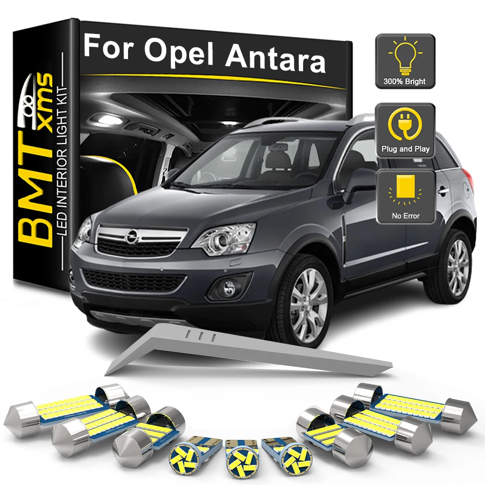 BMTxms 15Pcs Canbus For Vauxhall Opel Antara 2006 2007 2008 2009 2010 2011 2012 2013 2014 2015 Car LED Interior Lights Bulb Kit
BMTxms 15Pcs Canbus For Vauxhall Opel Antara 2006 2007 2008 2009 2010 2011 2012 2013 2014 2015 Car LED Interior Lights Bulb Kit