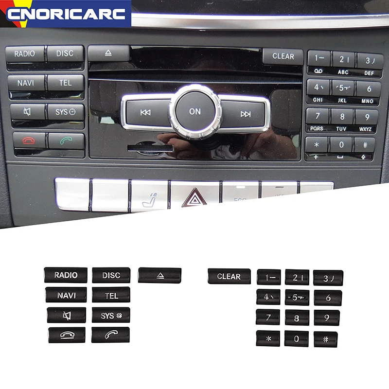 Car Central Control CD Panel Button Decorative Patch Trim Stickers ABS For Mercedes Benz C/E Class W204 W212 GLK CLS 2012-2013
Car Central Control CD Panel Button Decorative Patch Trim Stickers ABS For Mercedes Benz C/E Class W204 W212 GLK CLS 2012-2013