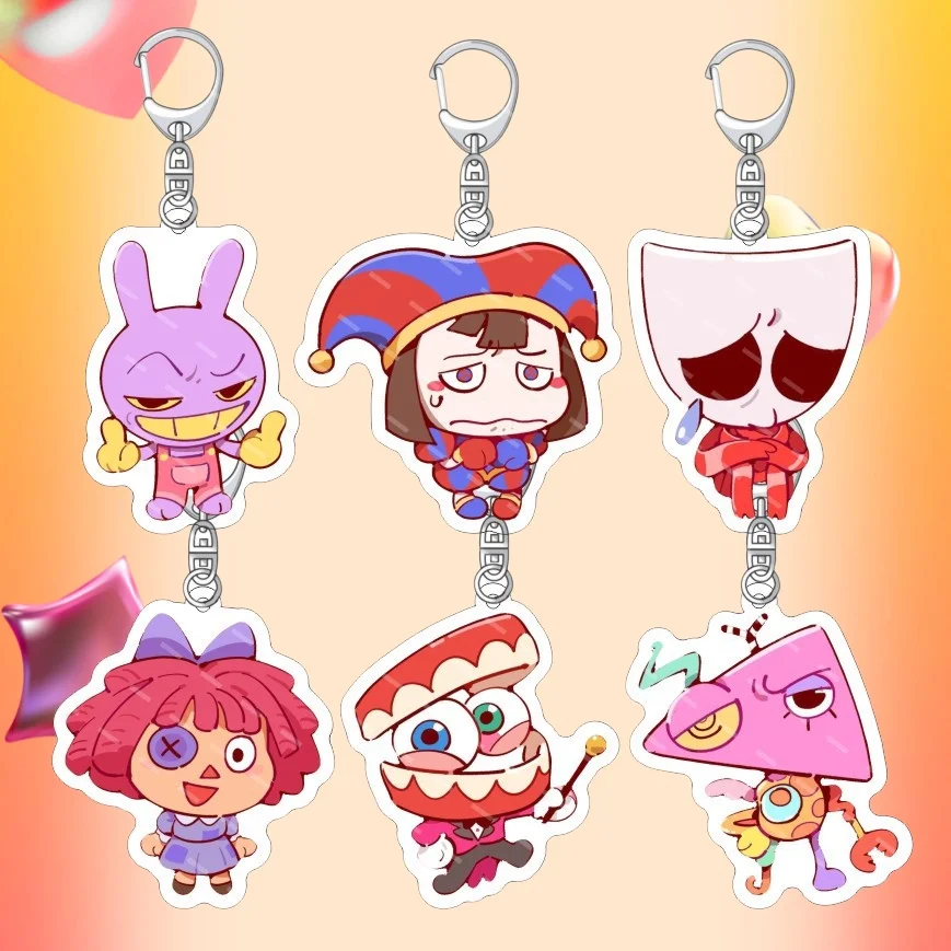 6Cm Acrylic Keychain for The Amazing Digital Circus, Tadc Tadc Jax Bunny Pomni Anime Peripheral Pendant Self-Made Acrylic Key
6Cm Acrylic Keychain for The Amazing Digital Circus, Tadc Tadc Jax Bunny Pomni Anime Peripheral Pendant Self-Made Acrylic Key