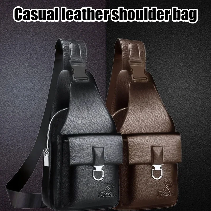 1pc Men's shoulder bag, fashionable and casual shoulder bag, crossbody bag, waist bag
1pc Men's shoulder bag, fashionable and casual shoulder bag, crossbody bag, waist bag