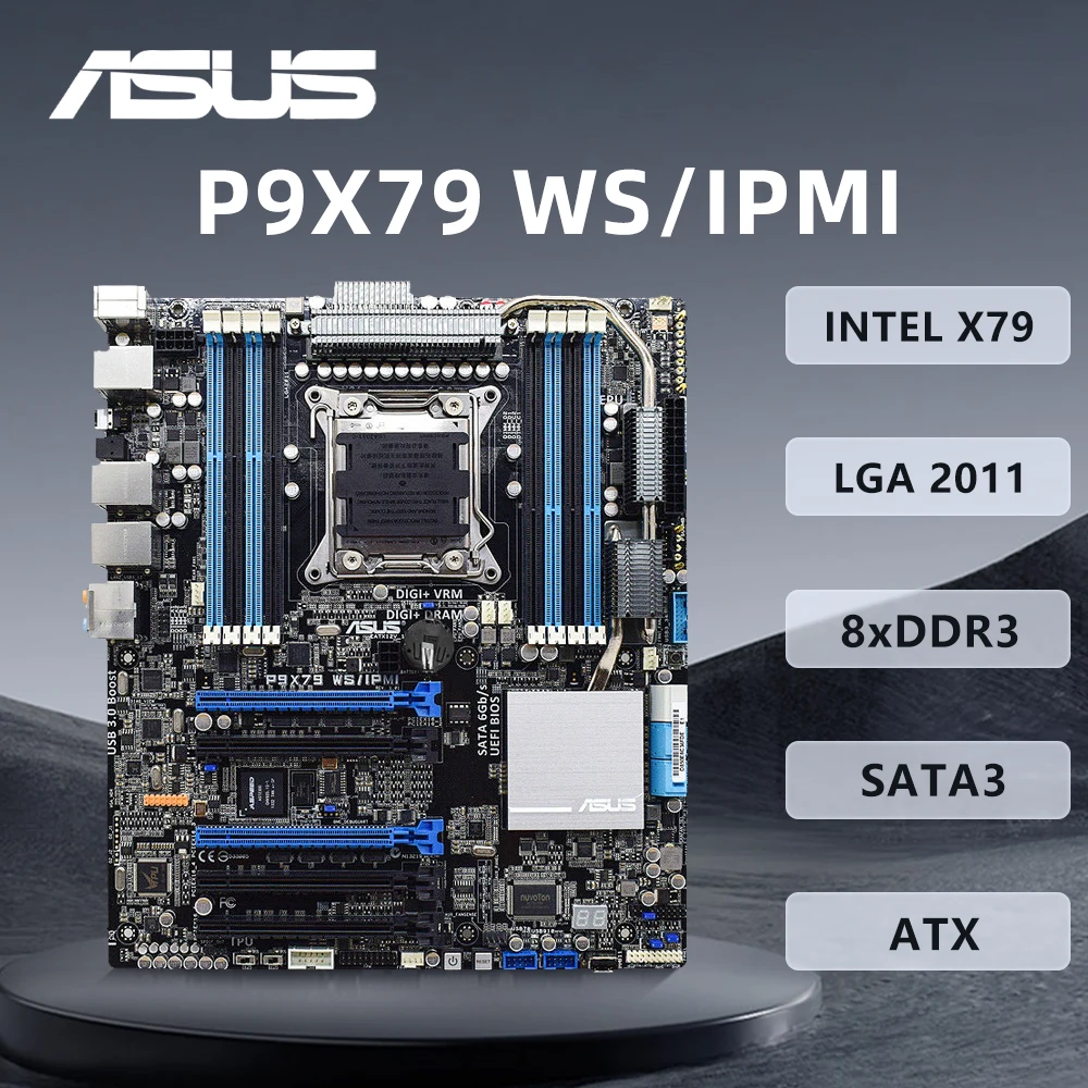 Материнская плата ASUS P9X79 WS/IPMI LGA2011 поддерживает материнскую плату i7-3960X 4960X 5960X 6850K 6950X 7800X E5-1600/2600 CPU 8xDDR3 M.2 ATX
Материнская плата ASUS P9X79 WS/IPMI LGA2011 поддерживает материнскую плату i7-3960X 4960X 5960X 6850K 6950X 7800X E5-1600/2600 CPU 8xDDR3 M.2 ATX