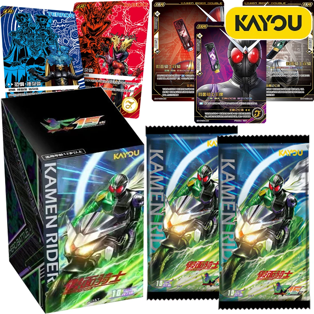 New KAYOU Genuine Kamen Rider Collection Cards 15th Anniversary Series Tokusatsu Figures Cool and Exquisite Cards Gifts for Fans
New KAYOU Genuine Kamen Rider Collection Cards 15th Anniversary Series Tokusatsu Figures Cool and Exquisite Cards Gifts for Fans