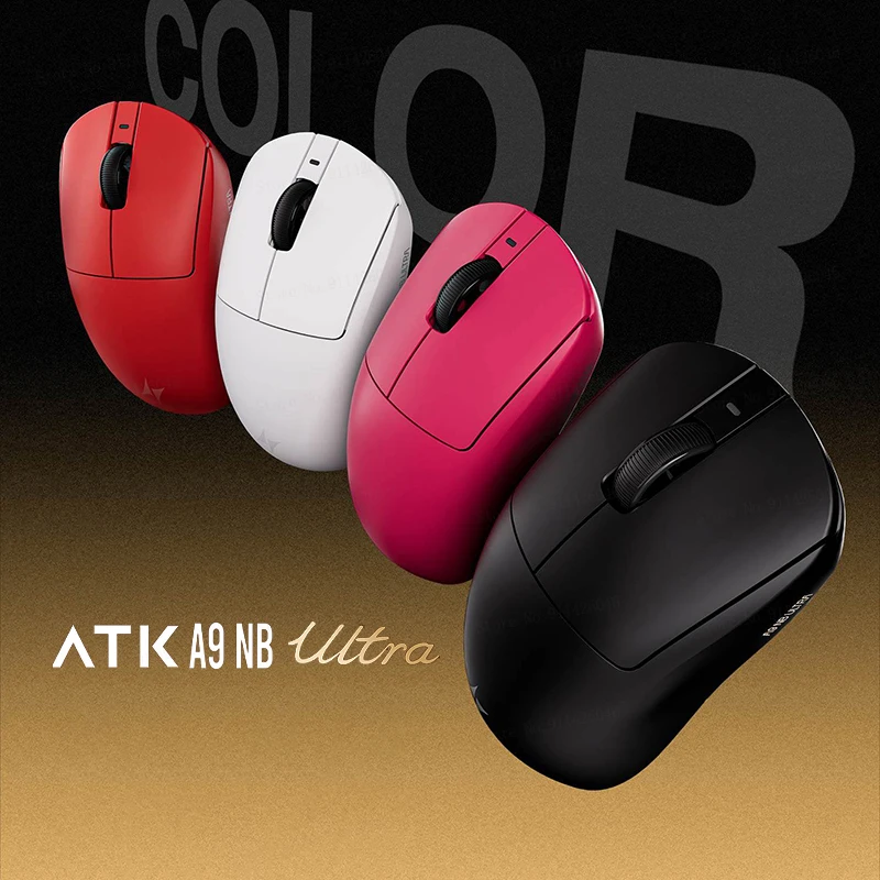 Беспроводная игровая мышь ATK A9N Ultra Ergonomic с высокой производительностью и конкурентоспособной прошивкой MAX для киберспорта, Valorant и профессиональных геймеров
Беспроводная игровая мышь ATK A9N Ultra Ergonomic с высокой производительностью и конкурентоспособной прошивкой MAX для киберспорта, Valorant и профессиональных геймеров