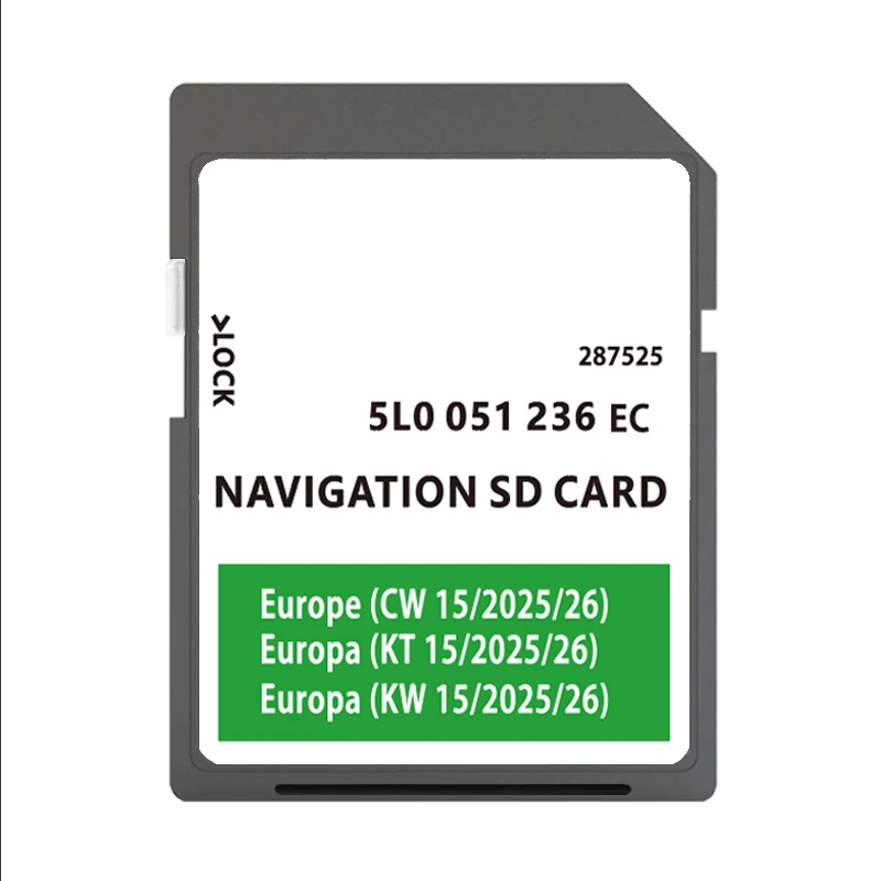 for Skoda Octavia Superb Fabia Yeti Kodiaq Amundsen 2 SAT NAV SD Card 32GB Europe UK 2025-2026 5L0051236EC Navigation Maps
for Skoda Octavia Superb Fabia Yeti Kodiaq Amundsen 2 SAT NAV SD Card 32GB Europe UK 2025-2026 5L0051236EC Navigation Maps