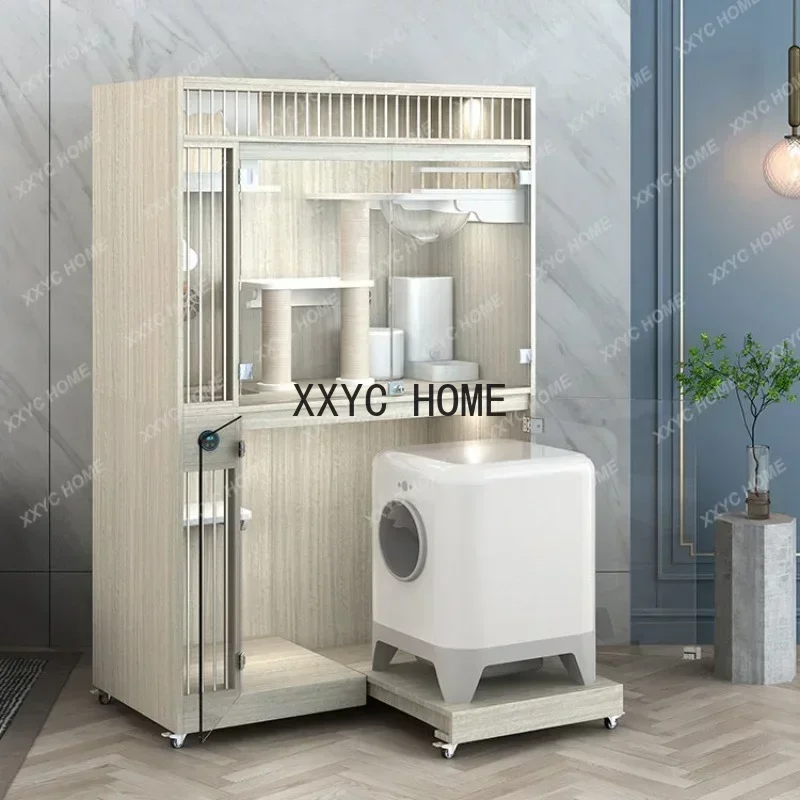 Cat Cabinet Indoor Home Villa Solid Wood Cage Can Hold Litter Box Room Nest
Cat Cabinet Indoor Home Villa Solid Wood Cage Can Hold Litter Box Room Nest