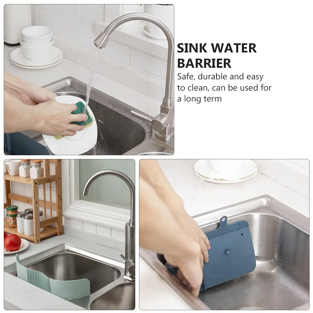 Sink Water Guard Barrier Board Suction Cup Kitchen Baffle TPR Material Foldable Elastic Durable Easy Clean Long Use
Sink Water Guard Barrier Board Suction Cup Kitchen Baffle TPR Material Foldable Elastic Durable Easy Clean Long Use