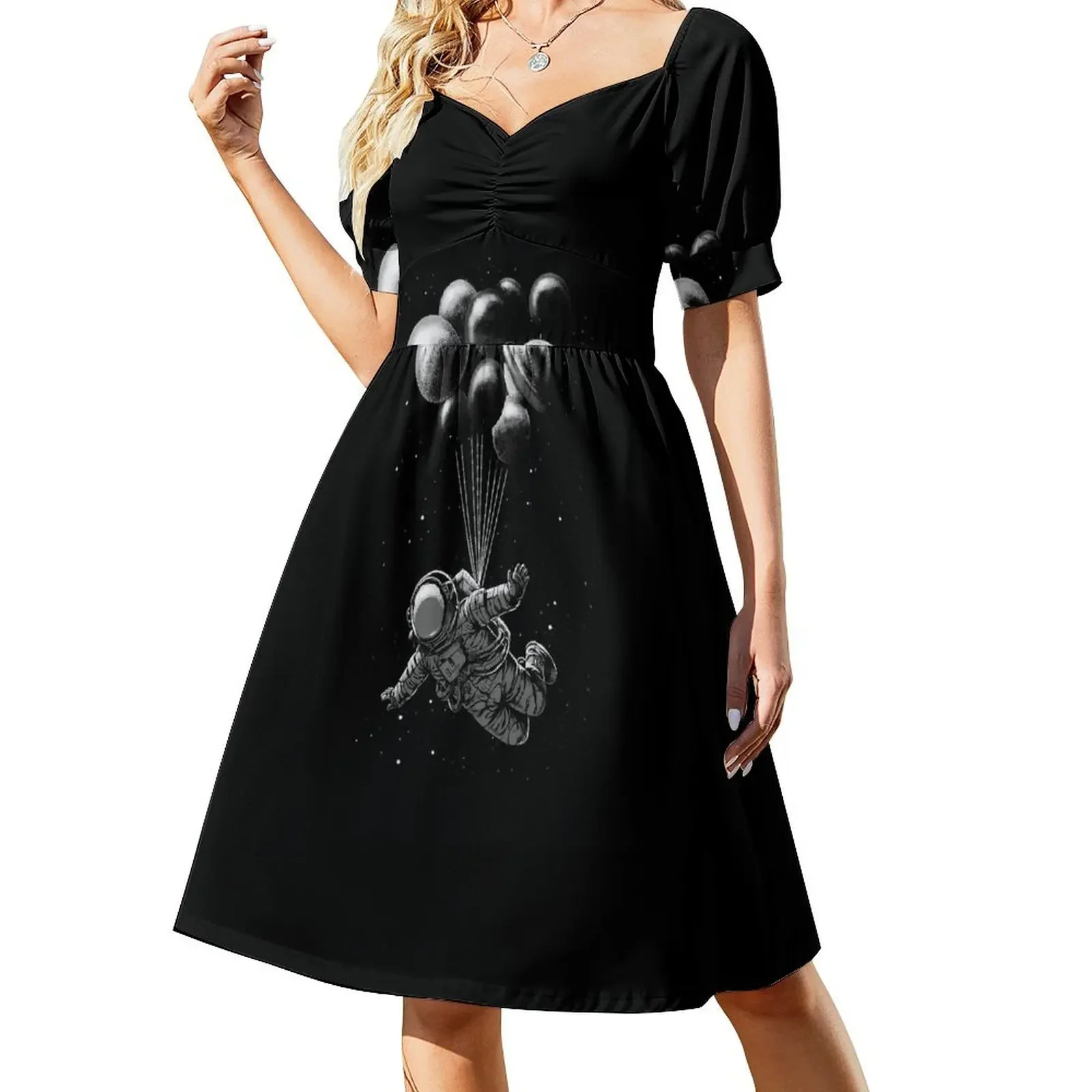 Space Travel Short-Sleeved Dress Women's summer skirt ceremony dresses dress summer Dress
Space Travel Short-Sleeved Dress Women's summer skirt ceremony dresses dress summer Dress