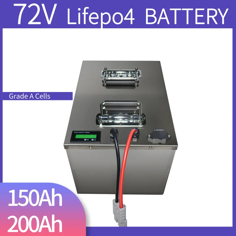 72V 100Ah 150Ah 200AH LifePo4 Lithium Battery, Golf Cart, Electric Vehicle Bluetooth support +Charger
72V 100Ah 150Ah 200AH LifePo4 Lithium Battery, Golf Cart, Electric Vehicle Bluetooth support +Charger