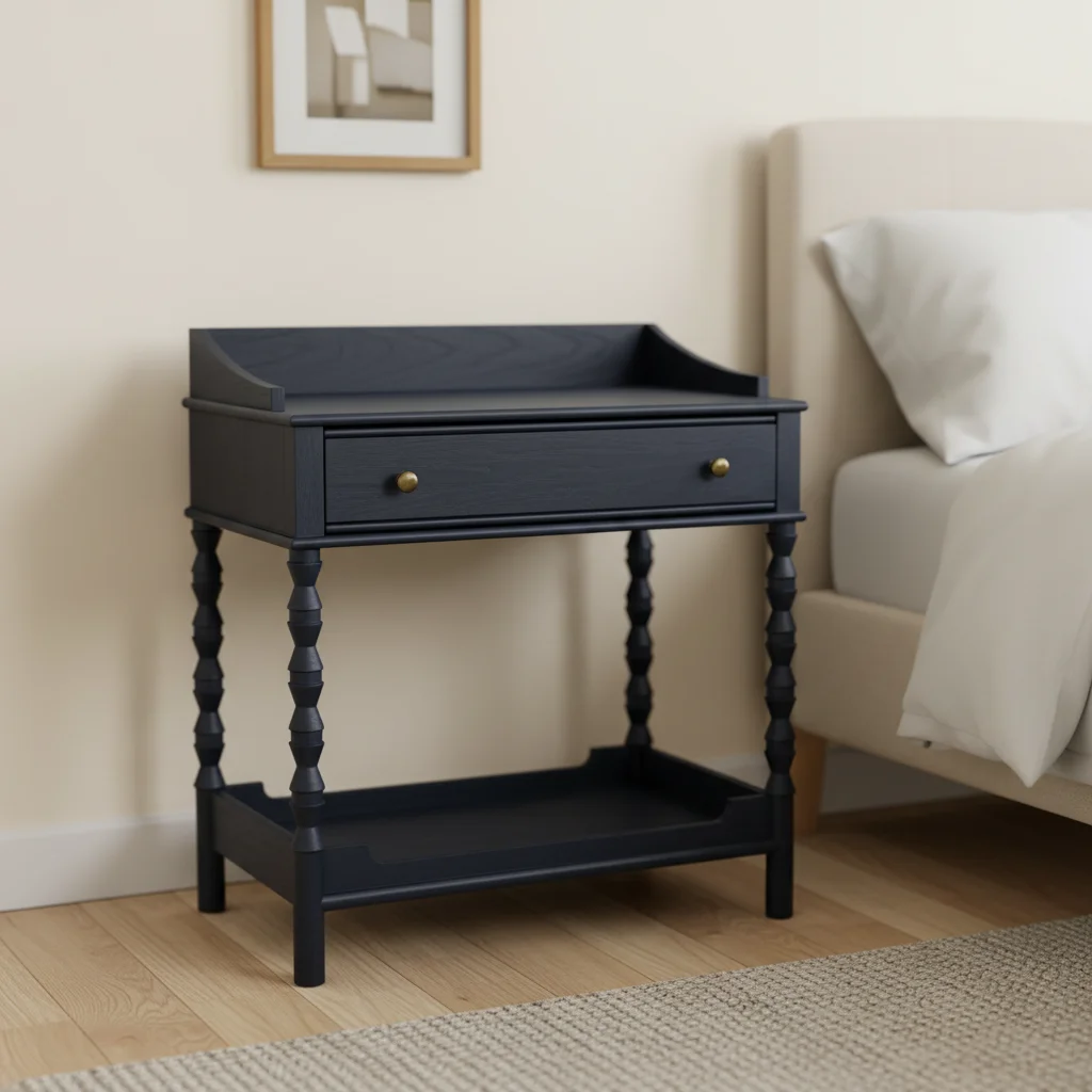 JX-High Quality Bedroom Furniture American Bedside Table Mid Century-style Solid Ash Wood Antique Black Nightstand(
JX-High Quality Bedroom Furniture American Bedside Table Mid Century-style Solid Ash Wood Antique Black Nightstand(
