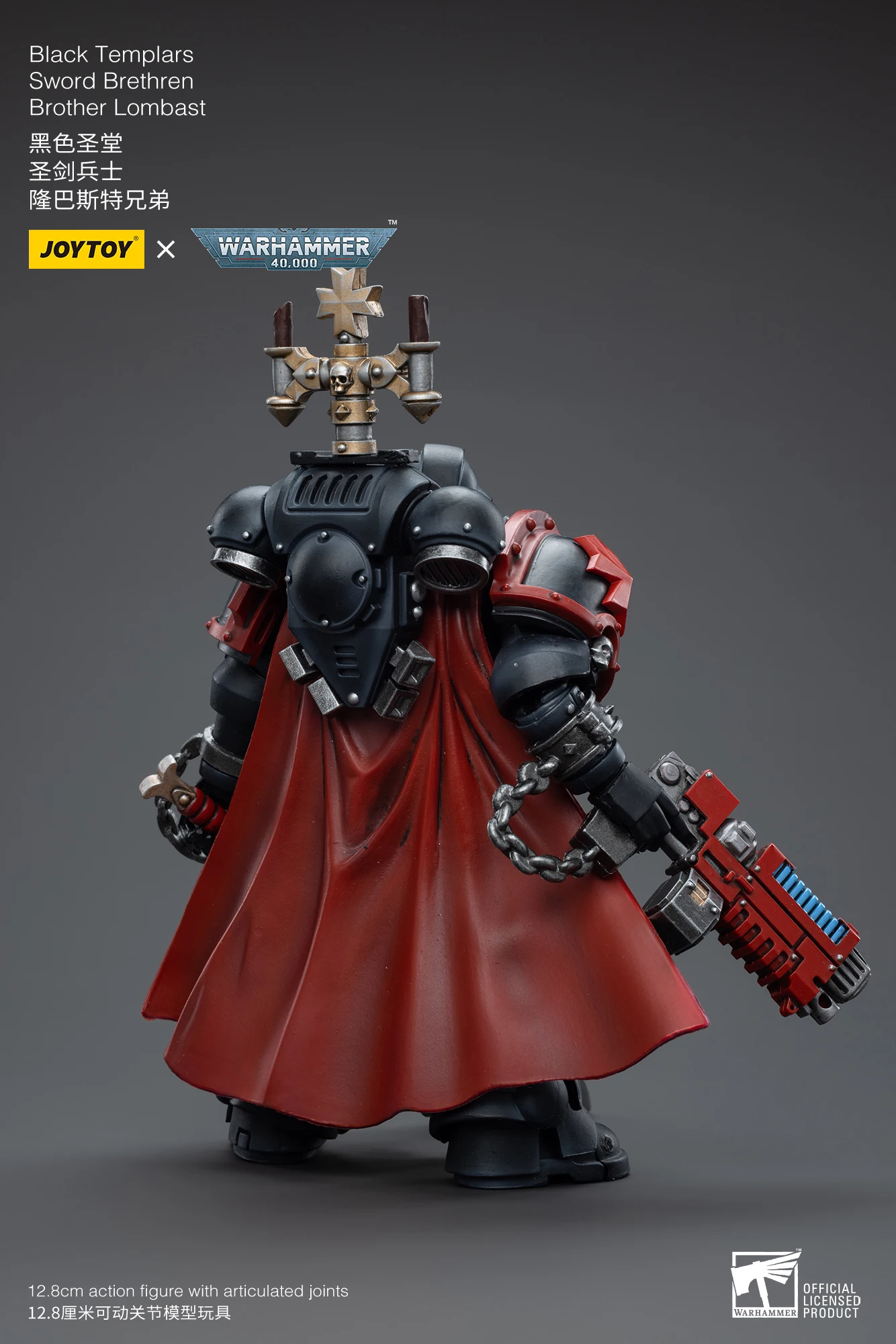 【JOYTOY】1/18 Фигурка Warhammer 40K Black Templars Sword Brethren Brother Lombast Военная модель 
【JOYTOY】1/18 Фигурка Warhammer 40K Black Templars Sword Brethren Brother Lombast Военная модель