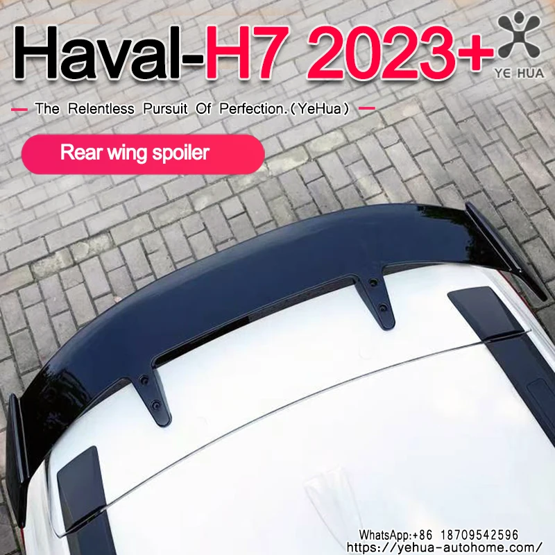 For GWM Great Wall Haval H7 2023 2024 2025 2026+ Black Car Tail Wings Fixed Wind Spoiler Rear Wing Bodykits Tuning
For GWM Great Wall Haval H7 2023 2024 2025 2026+ Black Car Tail Wings Fixed Wind Spoiler Rear Wing Bodykits Tuning