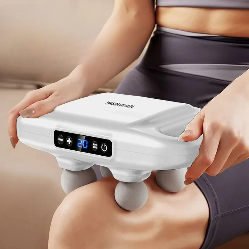 LCD Fascia Gun Multi Head Massager Waist and Back High-frequency Vibration Device Whole Body Muscle Relaxation Device
LCD Fascia Gun Multi Head Massager Waist and Back High-frequency Vibration Device Whole Body Muscle Relaxation Device